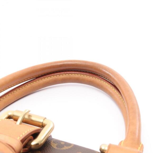 LOUIS VUITTON Brown Monogram Leather Bag - Picture 10 of 11